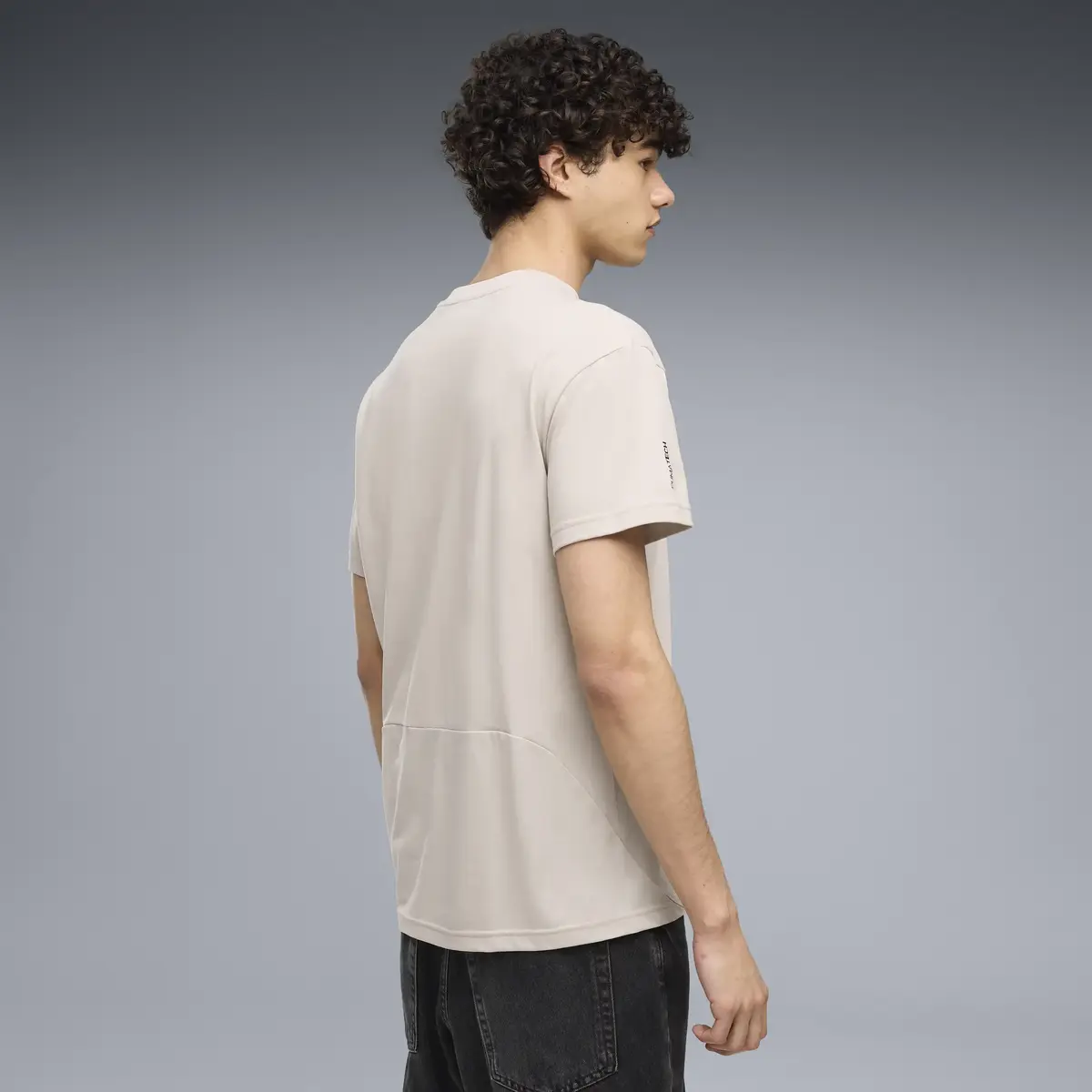 PUMA PUMATECH Tee Krem Erkek T-Shirt