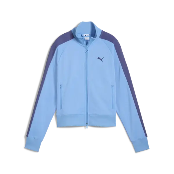 PUMA T7 ALWAYS ON Track Jacket Mavi Kadın Ceket
