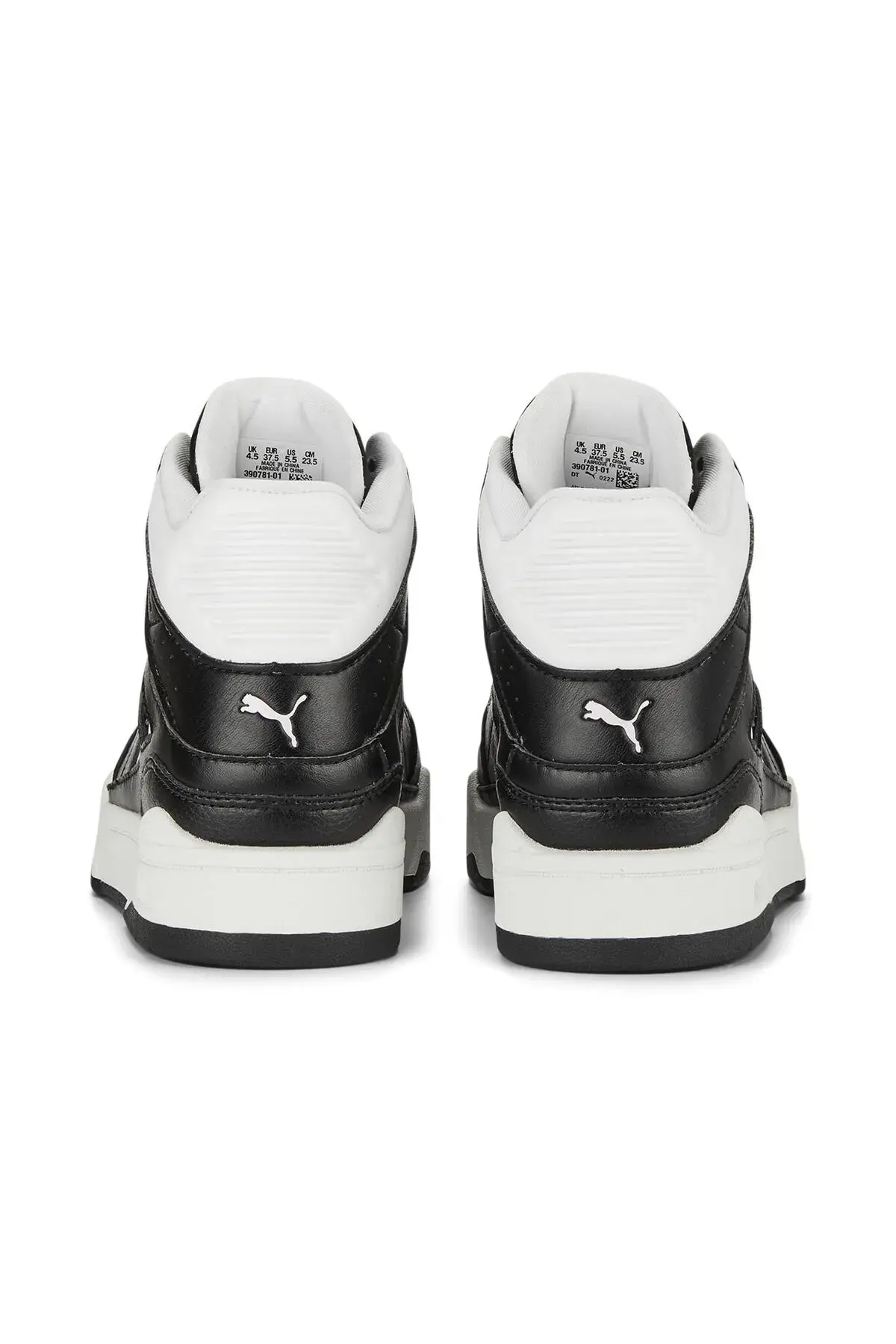 Puma Slipstream Hi Runway Wns Siyah-Beyaz Kadın Günlük Bilekli Spor Ayakkabı
