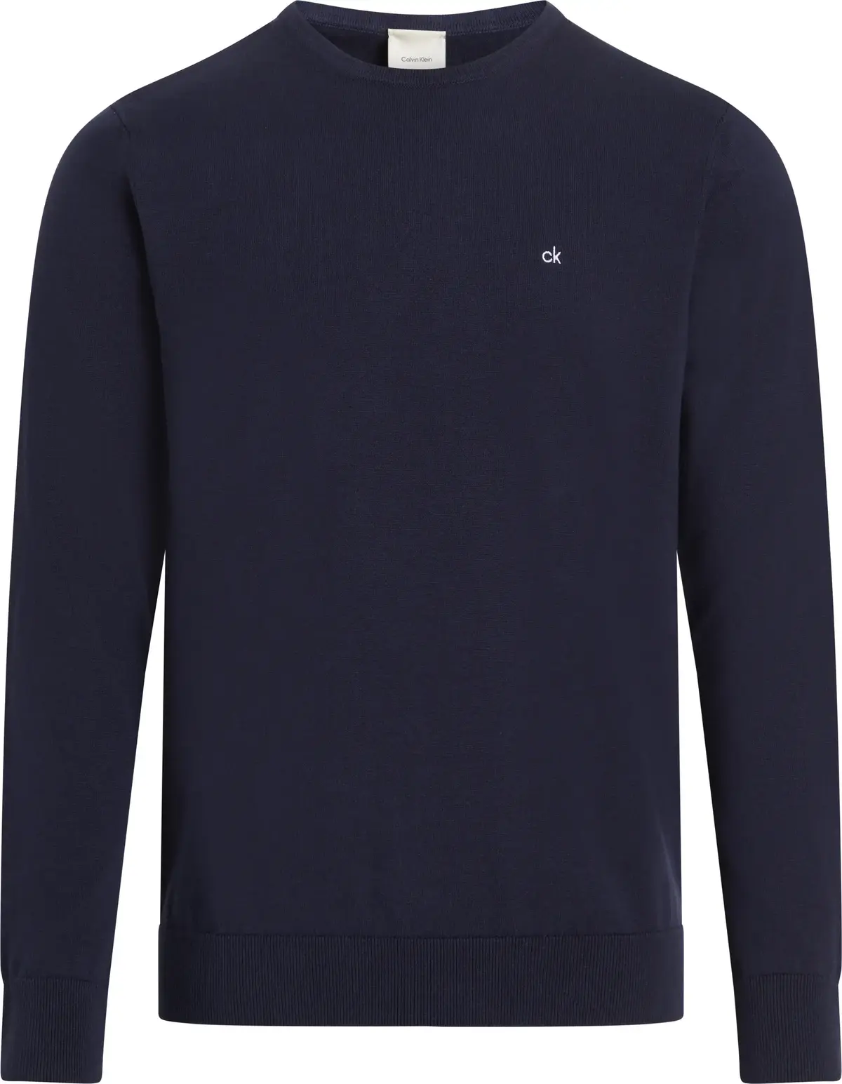 Calvin Klein COTTON SILK BLEND CN, CHW Lacivert Erkek Kazak