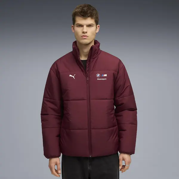 Puma BMW MMS ESS+ PUFFER JACKET Kırmızı Erkek Mont