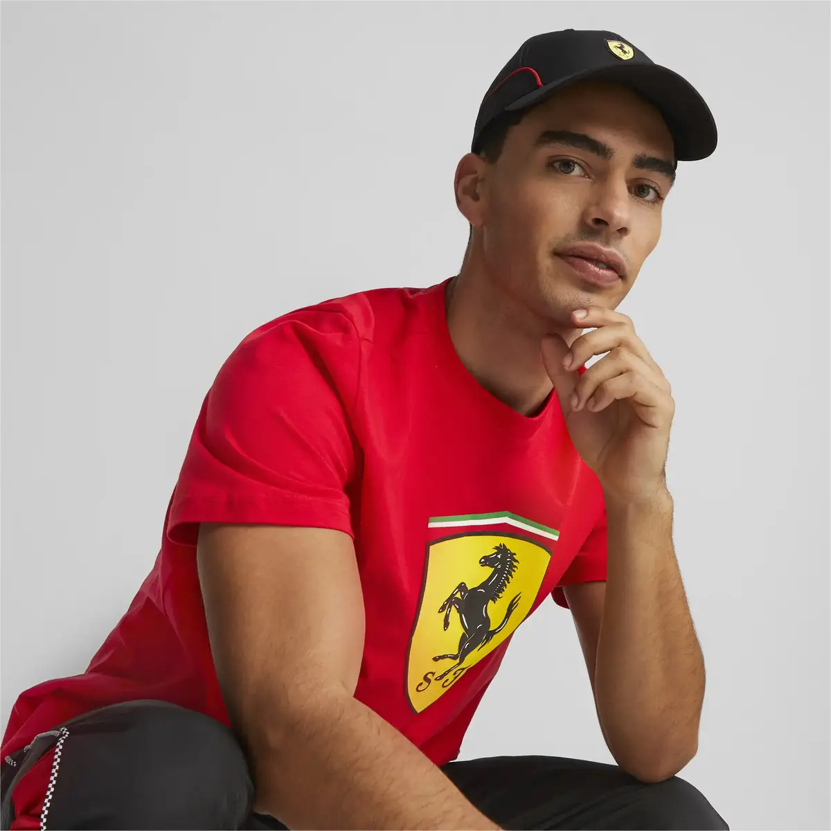 Puma Ferrari SPTWR Race BB Cap Erkek Siyah Şapka