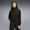 PUMA PUMATECH SENSE Half-Zip Siyah Kadın Sweatshirt
