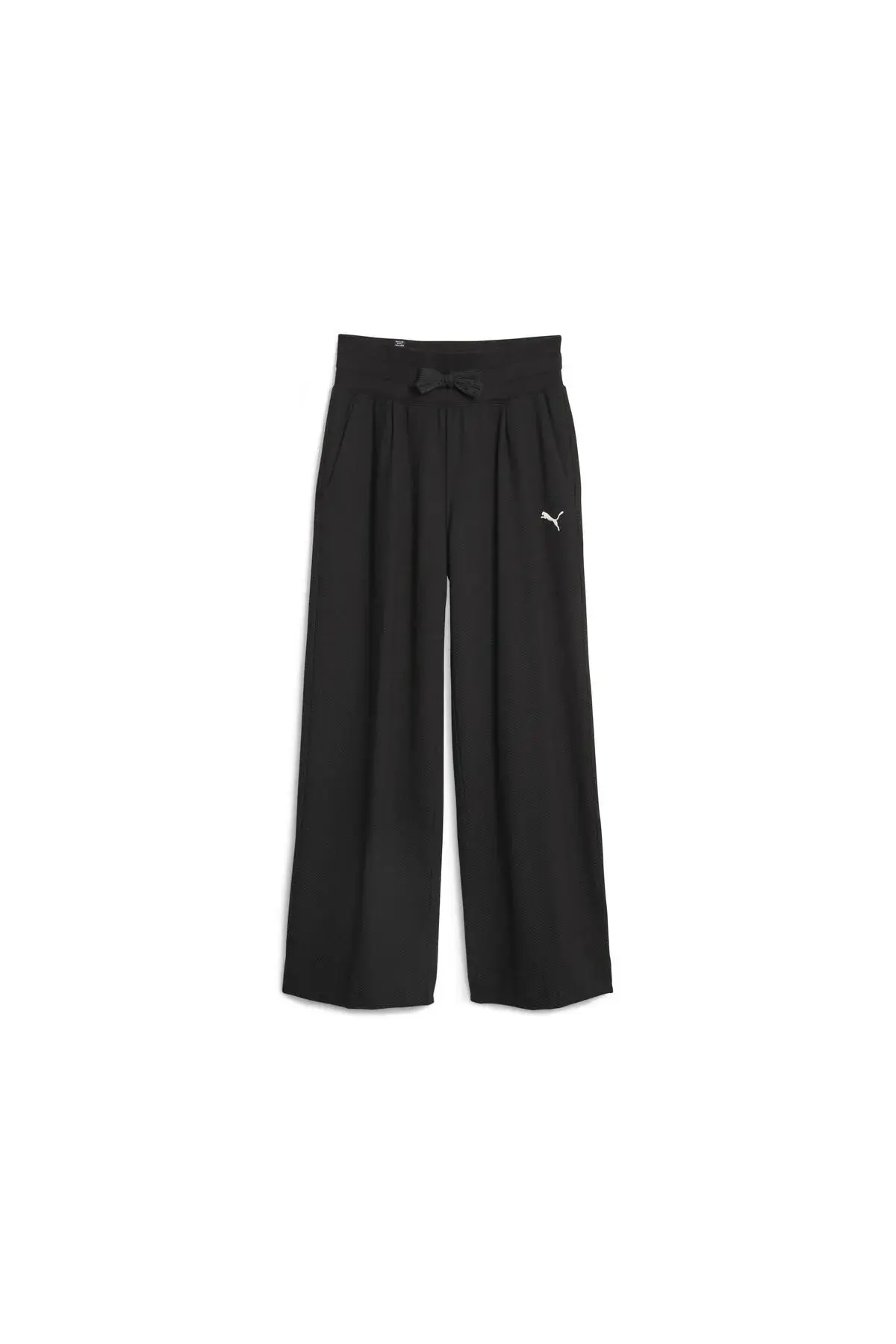 Puma HER High Waist Straight Pants Siyah Kadın Eşofman Altı