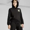 Puma ESS+ MID 90S Hoodie TR Siyah Erkek Sweatshirt