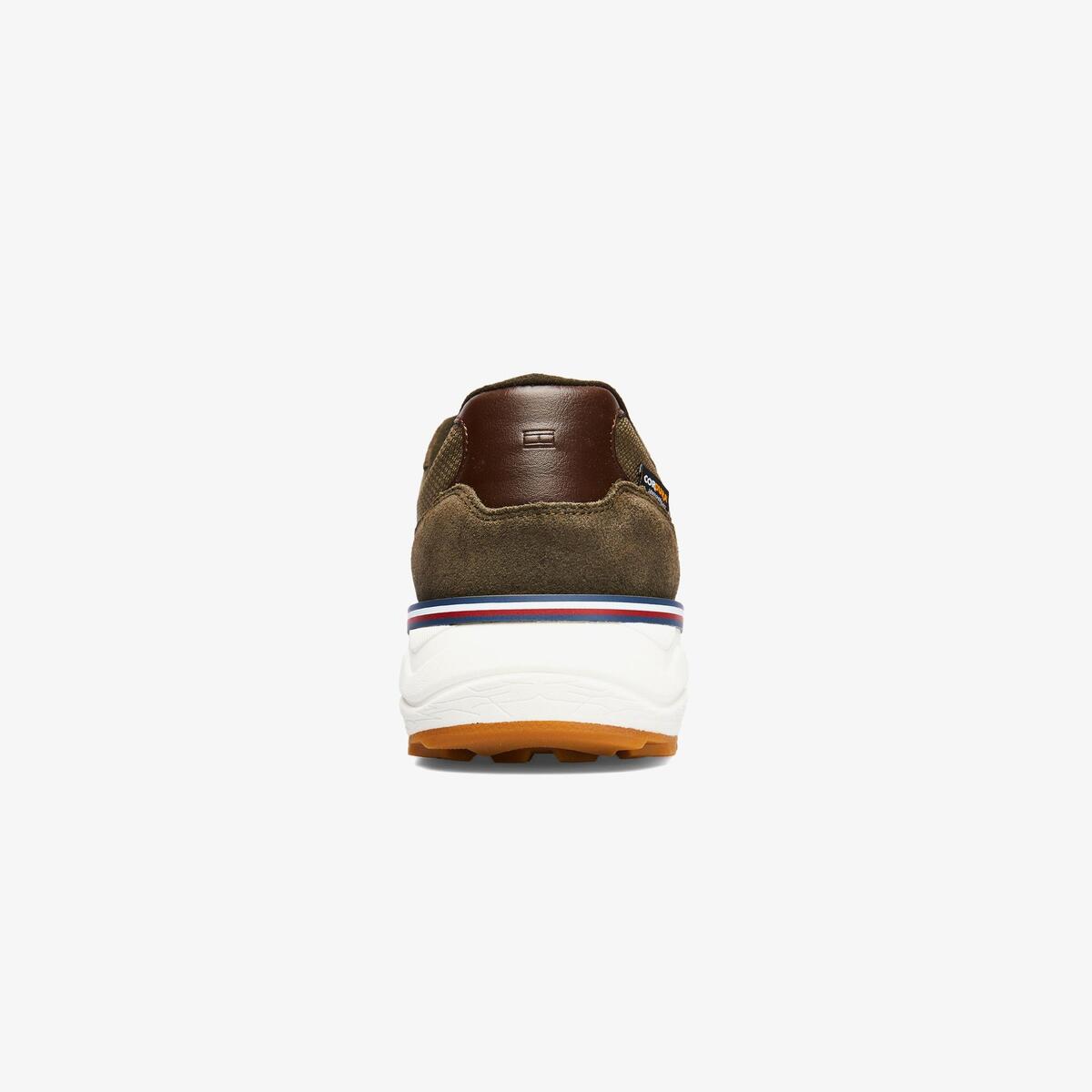 Tommy Hilfiger M RUNNER CORDURA MIX, RBN Haki Erkek Spor Ayakkabı