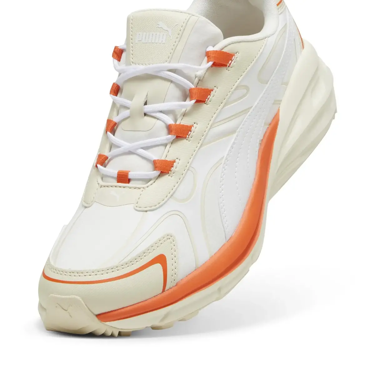 Puma Hypnotic LS Abrupt Kırık Beyaz Unisex Bilekli Günlük Spor Ayakkabı