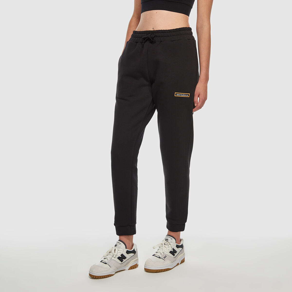 New Balance WNP3406 Kadın Siyah Eşofman Altı