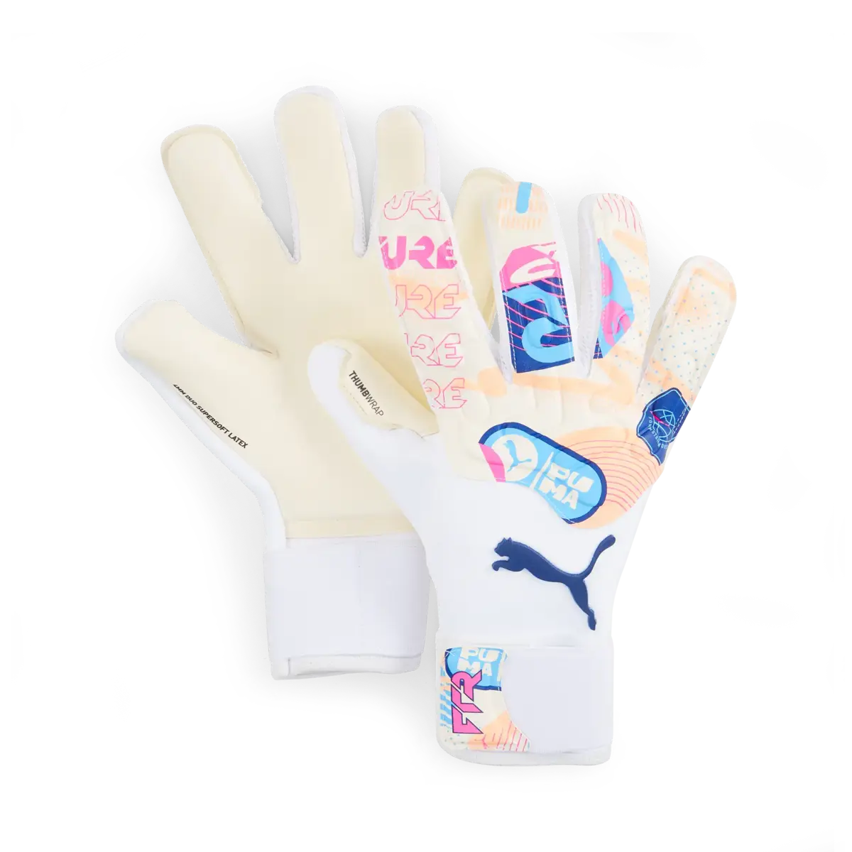 Puma FUTURE Pro Vol. Up Hybrid Beyaz Erkek Kaleci Eldiveni