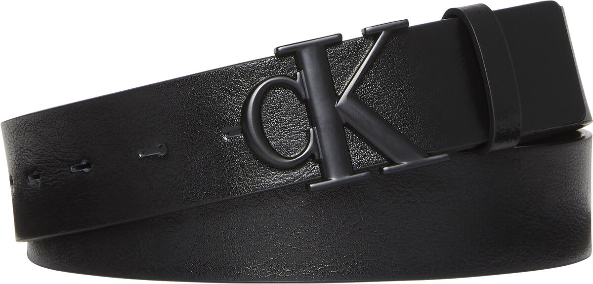 Calvin Klein MONOGRAM BUCKLE 35MM Siyah Erkek Kemer Calvin Klein MONOGRAM BUCKLE 35MM Siyah Erkek Kemer