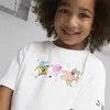 PUMA x SPONGEBOB Girls Tee Beyaz Çocuk T-Shirt