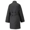 PUMA LUXE SPORT T7 AOP Robe Coat Siyah Kadın Mont
