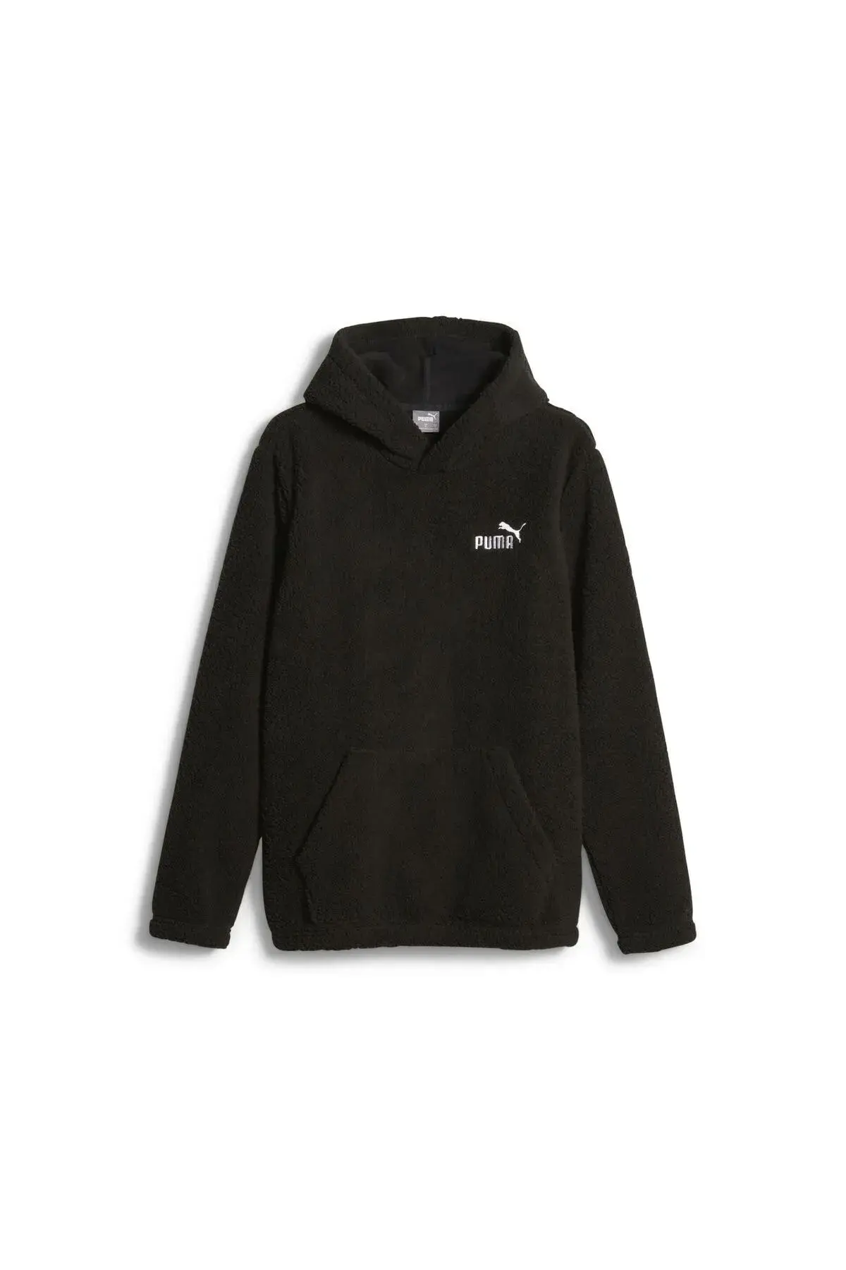Puma ESS ELEVATED Sherpa Hoodie Siyah Erkek Hoodie