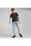 Puma Ferrari Race Graphic Tee 1 Siyah Erkek T-Shirt