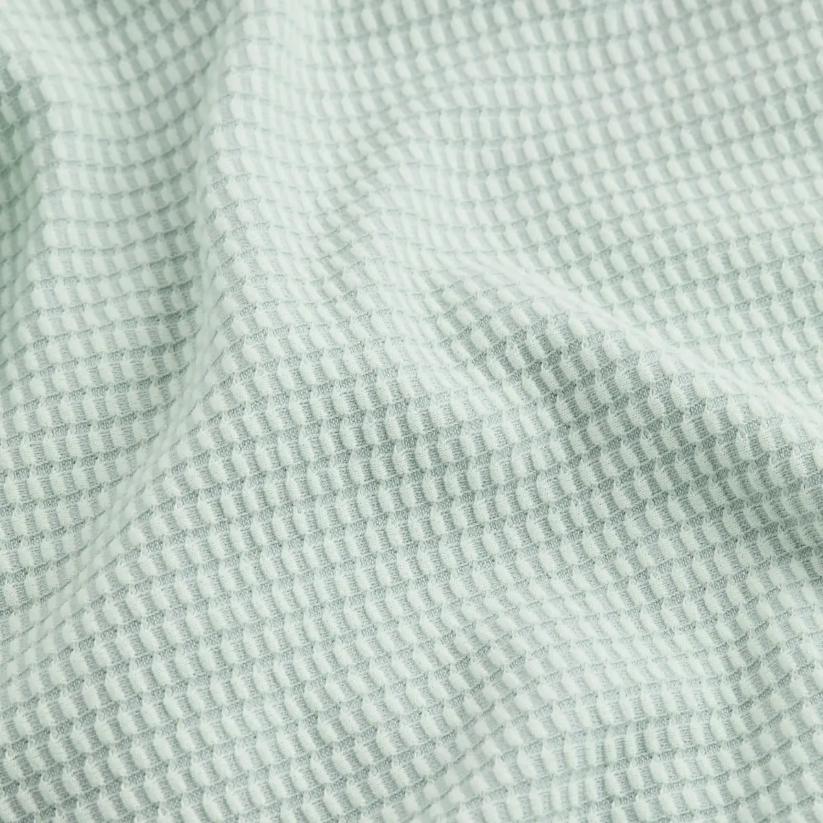 Calvin Klein WAFFLE SHORT SLEEVE, CDV Yeşil Kadın T-Shirt & Polo