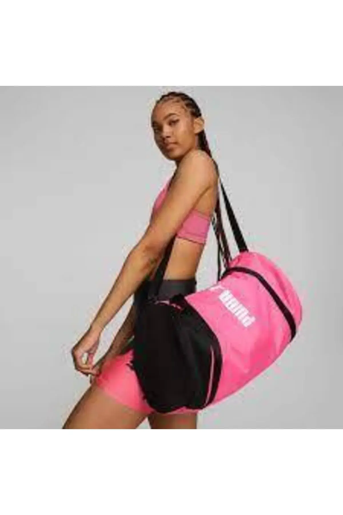 Puma At Ess Barrel Bag Kadın Silindir Spor Çanta