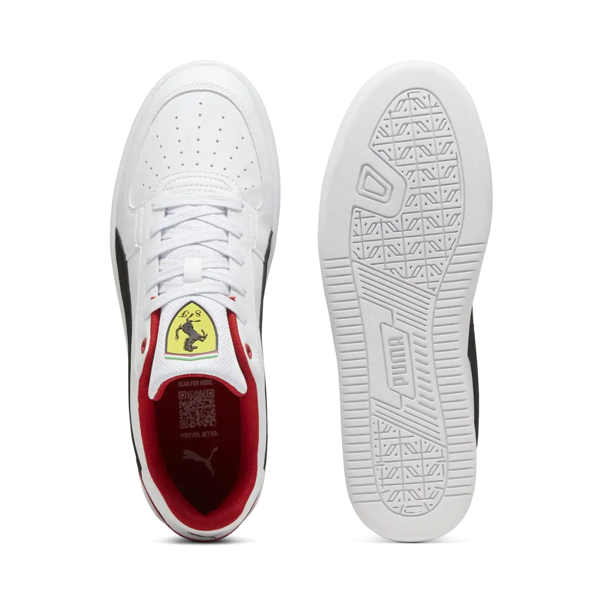 Puma Ferrari Caven 2.0 Beyaz Erkek Günlük Spor Ayakkabı