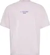 Calvin Klein SS 16S RLXD FIT CKJ GRAPHIC TEE Erkek Pembe T-Shirt