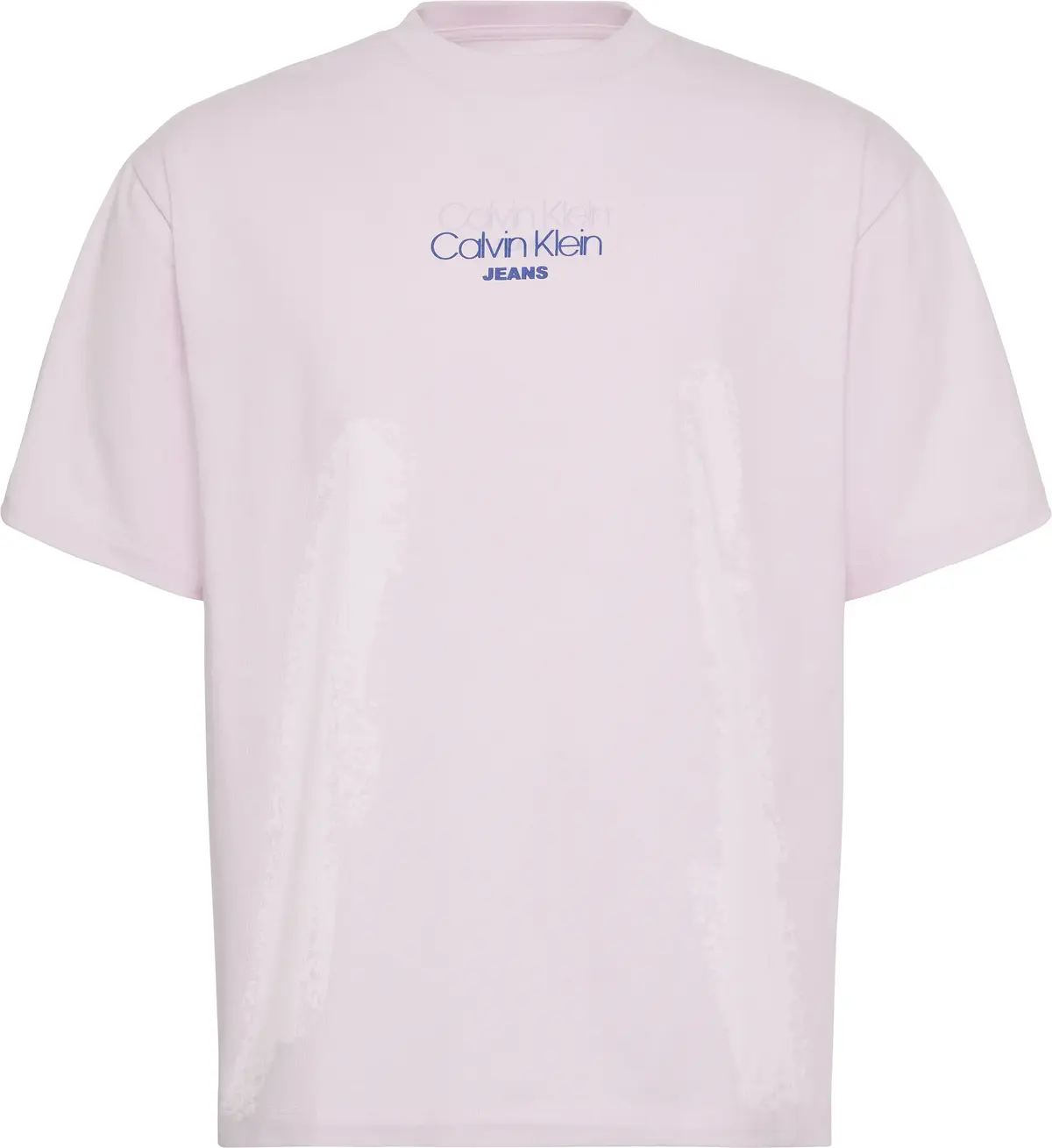 Calvin Klein SS 16S RLXD FIT CKJ GRAPHIC TEE Erkek Pembe T-Shirt