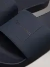 Calvin Klein POOL SLIDE W/ CK SQU Lacivert Unisex Terlik
