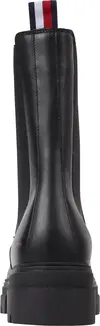 Tommy Hilfiger MONOCHROMATIC CHELSE Kadın Siyah Bot