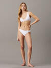 Calvin Klein TRIANGLE, YCD Beyaz Kadın Bikini Üstü
