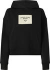 Calvin Klein CANVAS RELAXED HOODI Kadın Siyah Hoodie