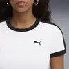 Puma T7 Slim Tee Beyaz Kadın T-Shirt