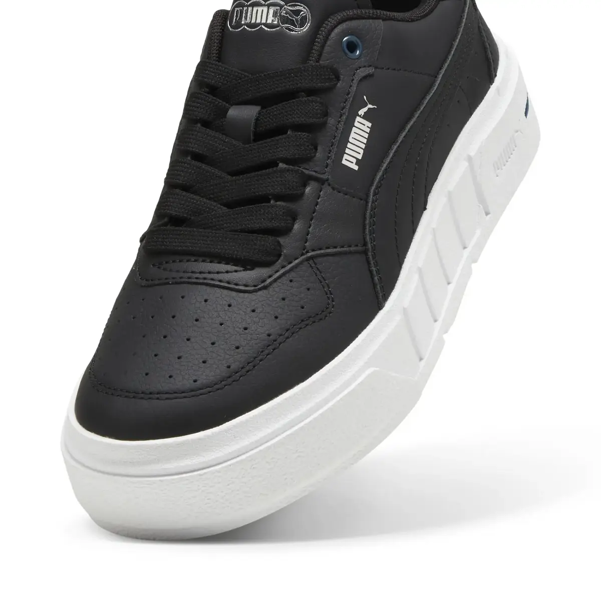 Puma Cali Court Lth Wns Petrol Mavisi Kadın Günlük Spor Ayakkabı