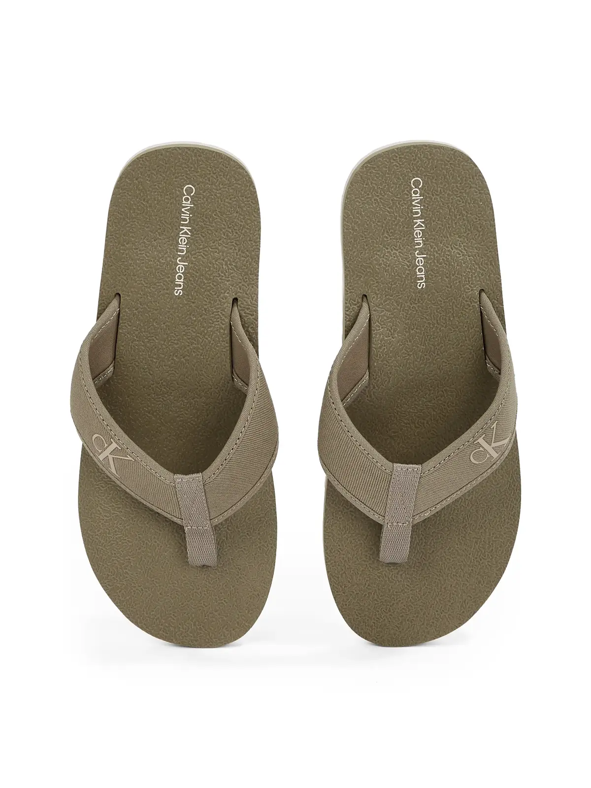 Calvin Klein THONG+ CV Haki Parmak Arası Terlik