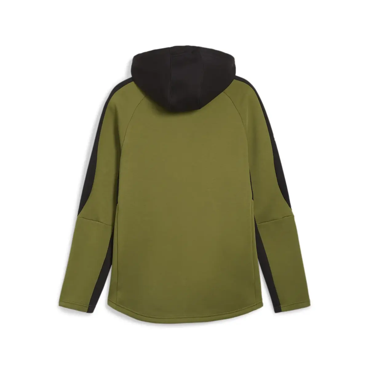 Puma EVOSTRIPE Full-Zip Hoodie DK Yeşil Erkek Sweatshirt