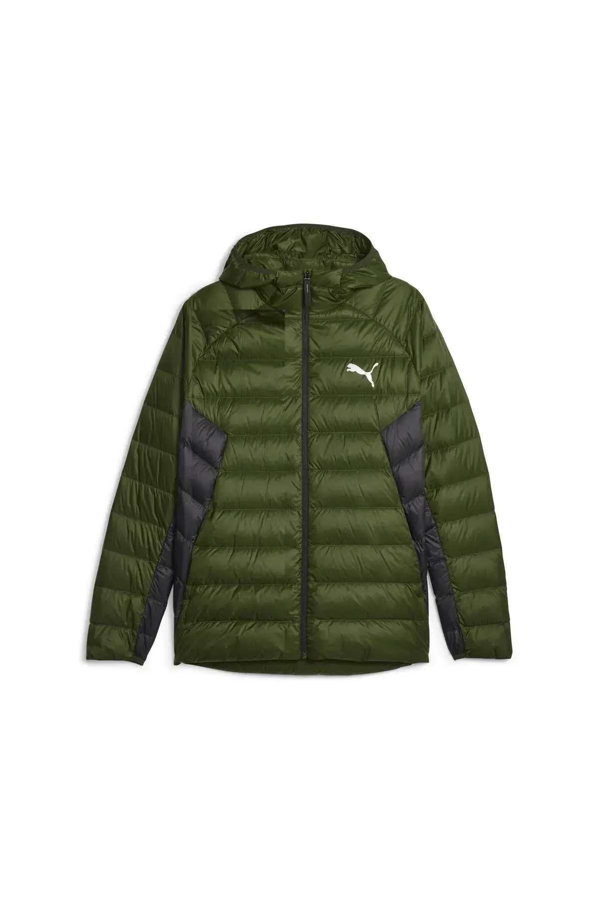 Puma PackLITE Hooded Down Jacket Yeşil Erkek Şişme Mont