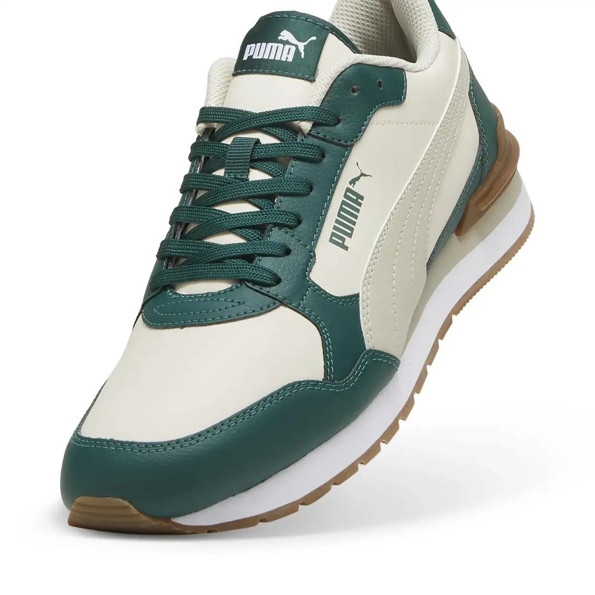 Puma ST Runner v4 L Kırık Beyaz Erkek Günlük Spor Ayakkabı