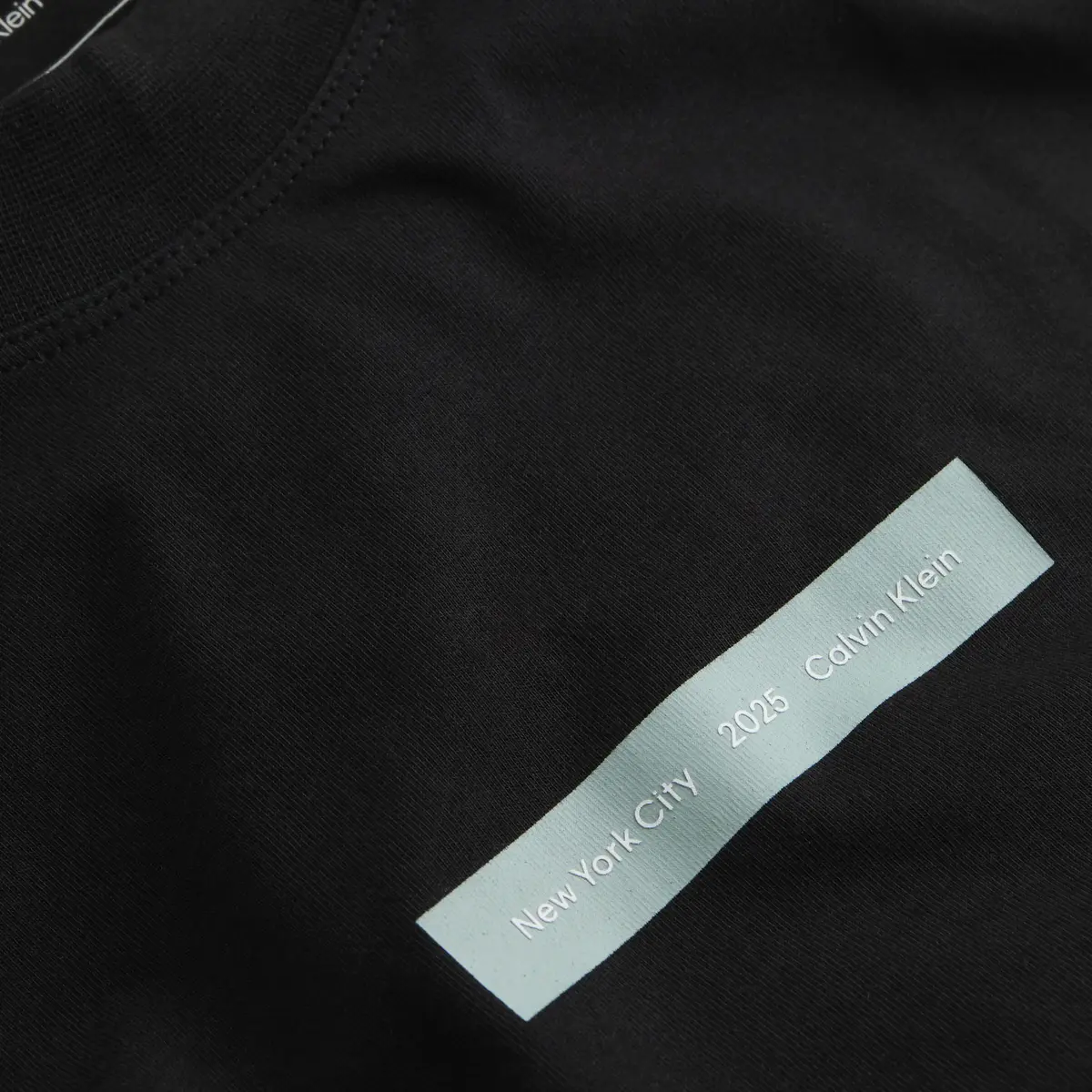 Calvin Klein NYC 2025 TEE, BEH Siyah Erkek T-Shirt & Polo