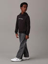 Calvin Klein INST. LOGO REG. TERR, BEH Siyah Unisex Sweatshirt