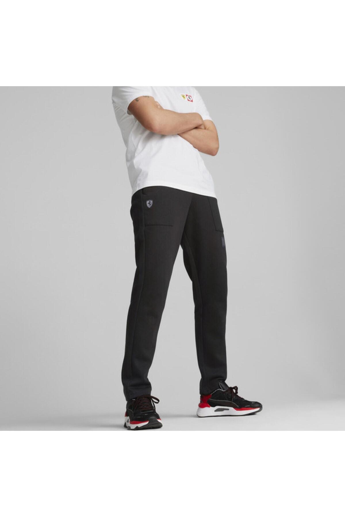 Puma Ferrari Style Sweat Pants Siyah Erkek Eşofman Altı