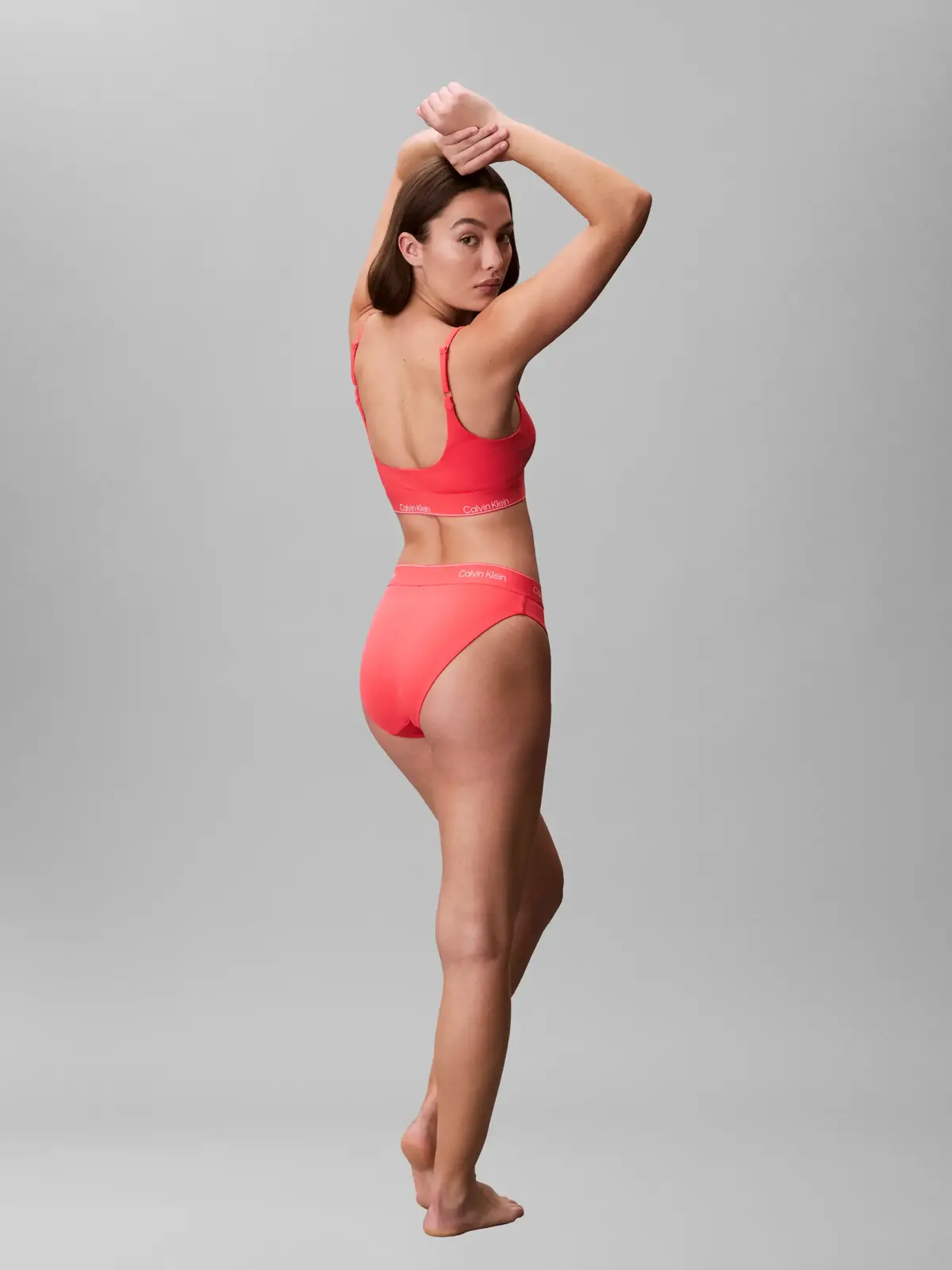 Calvin Klein BIKINI Kadın Pembe Bikini Altı