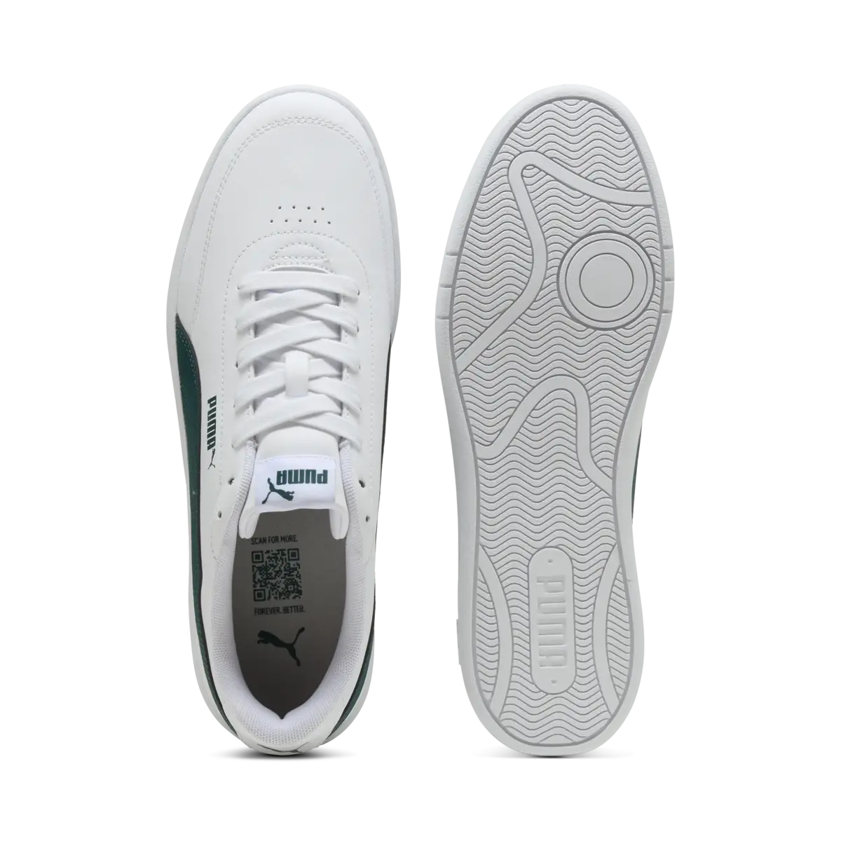 Puma Court Classic Clean Beyaz Unisex Spor Ayakkabı