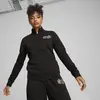 Puma ESS+ CLASS ACT Track Jacket Siyah Kadın Sweatshirt