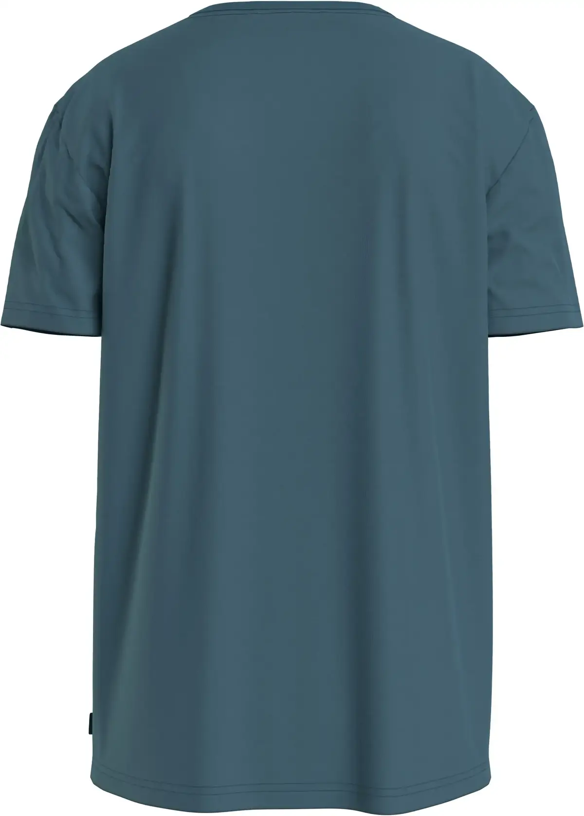 Calvin Klein MICRO LOGO INTERLOCK Erkek Mavi T-Shirt
