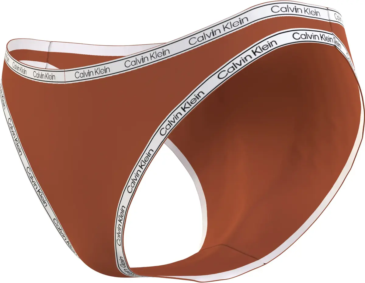 Calvin Klein HIGH LEG CHEEKY BIKI Kadın Kahverengi Bikini Altı
