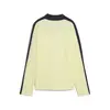 Puma T7 Relaxed Long Sleeve Polo Sarı Kadın Polo T-Shirt