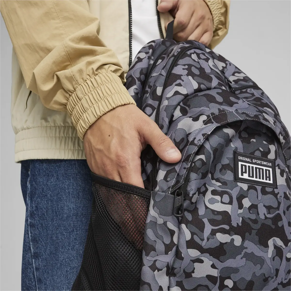PUMA Academy Backpack Gri Unisex Sırt Çantası