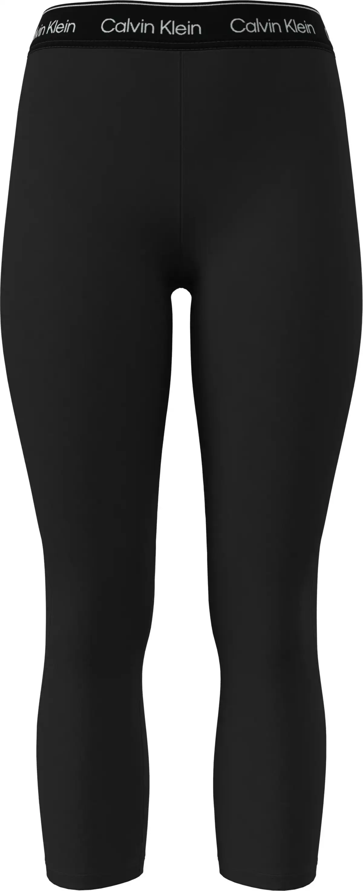 Calvin Klein MODERN SPORT HIGH RI, UB1 Siyah Kadın Tayt