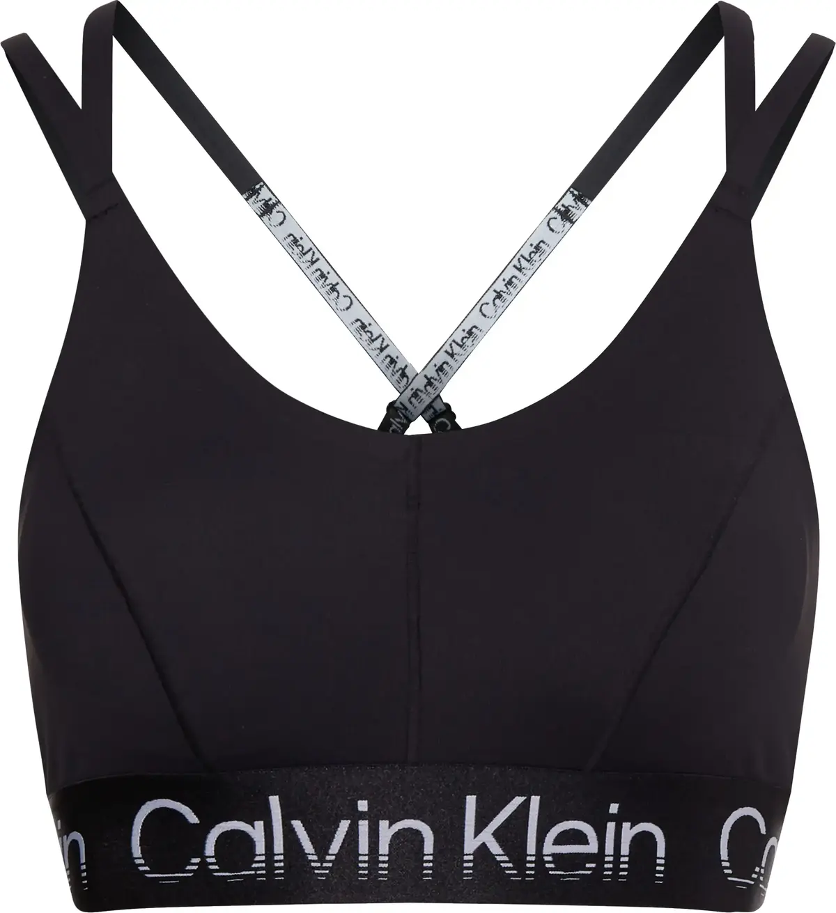 Calvin Klein WO - High Support Sp Kadın Siyah Spor Sütyeni