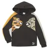 Puma T7 MATES Hoodie TR Siyah Erkek/Unisex Hoodie