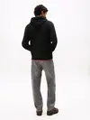Tommy Hilfiger TJM REG RWB FLAG HOODIE Siyah Erkek Hoodie