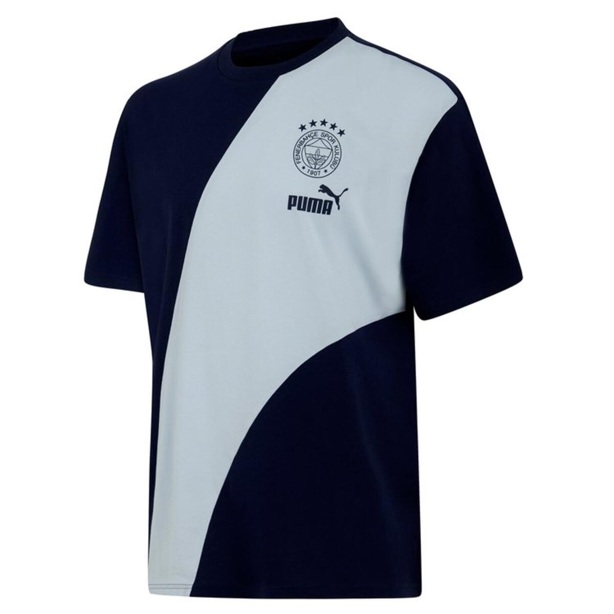 Puma FSK ftblCulture+ Tee Lacivert Erkek T-Shirt