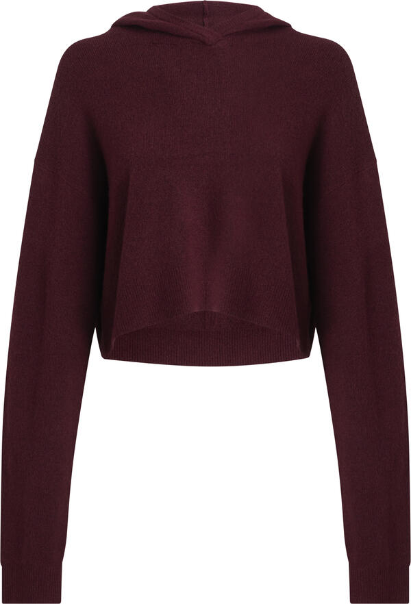Calvin Klein L/S HOODIE Kadın Bordo Hoodie
