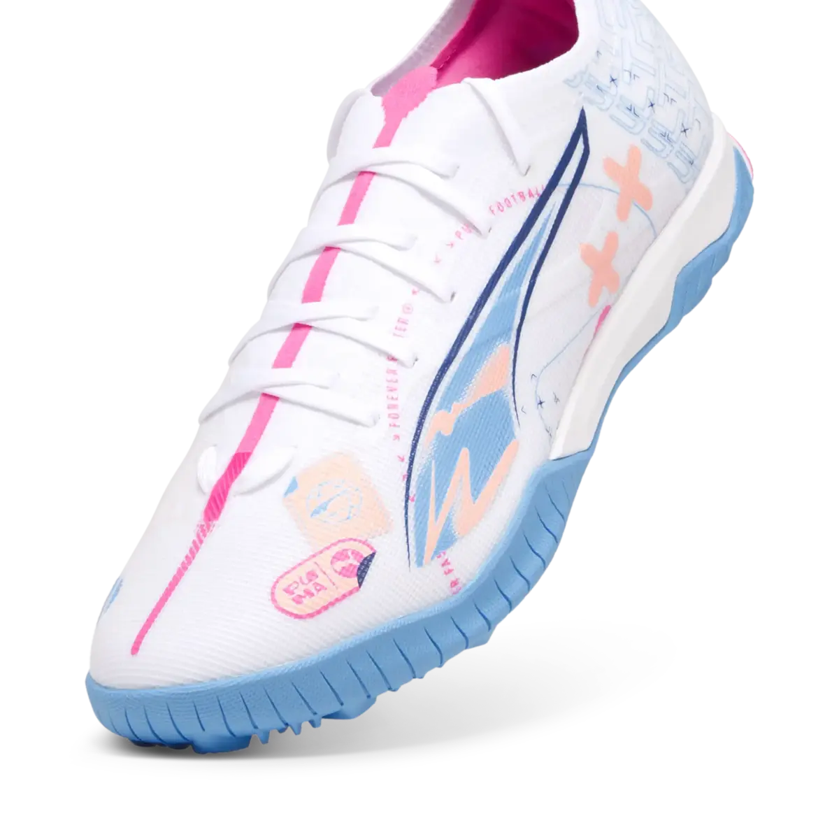 Puma ULTRA 5 MATCH VOL. UP TT Beyaz Unisex Halı Saha Ayakkabısı